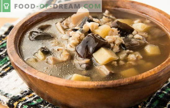 Šaldytų grybų grybų sriuba - rudens aromatas! Geriausi grybų sriuba iš šaldytų grybų receptai