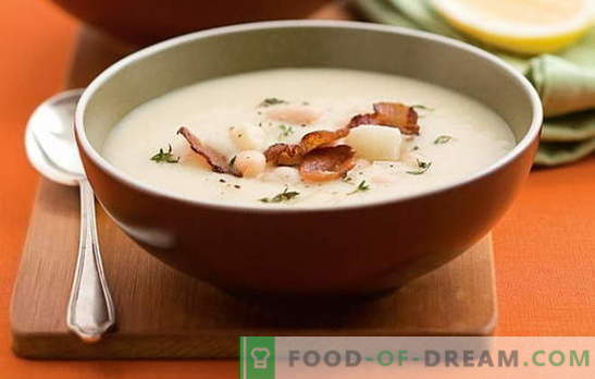Baltųjų pupelių sriuba - malonus pažįstamas! Įvairių baltųjų pupelių sriubų receptai: pomidorai, mėsa, sūris, rūkyta, grybai