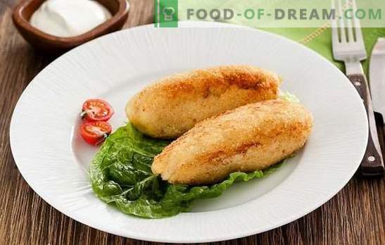 Zrazy fish - paprastas, sveikas, skanus patiekalas. Žuvies patiekalų receptai su grybais, kiaušiniais, sūriu, marinuotais agurkais