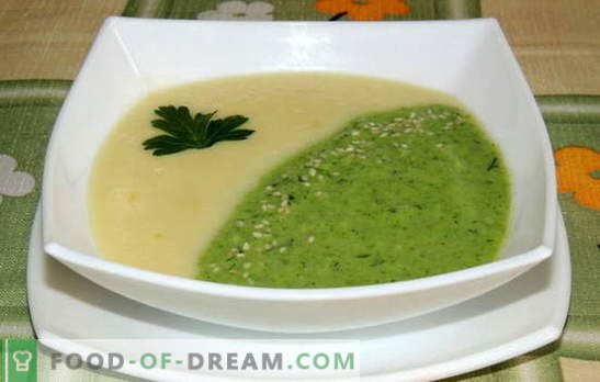 Tokios skanios ir paprastos sriubos. Stenkitės skaniai ir paprasta grietinėlės sriuba - paprastus receptus, turimus produktus