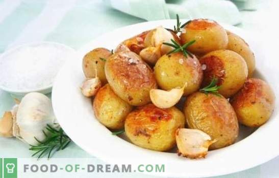 Bulvės su česnakais - patenkančios ir sveikos. Virimo galimybės visiems mėgstamoms bulvėms su česnakais