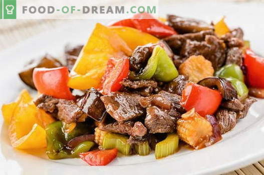 Mėsa Kinijoje - geriausi receptai. Kaip tinkamai ir skaniai virti mėsą kinų kalba.
