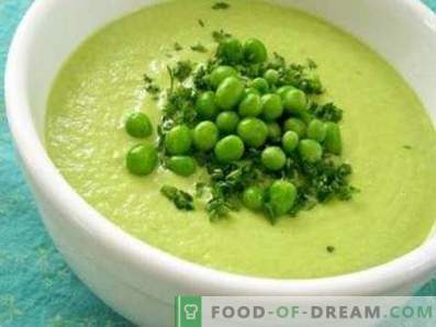Žalioji žirnių kremo sriuba